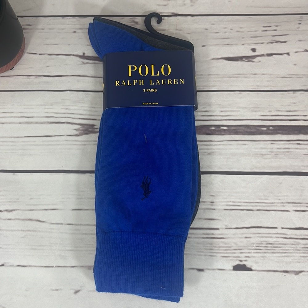 Polo Ralph Lauren 3-pairs Men’s Socks Multi-color